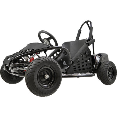 MotoTec Off Road Kids Electric 48v 1000w Go Kart Black